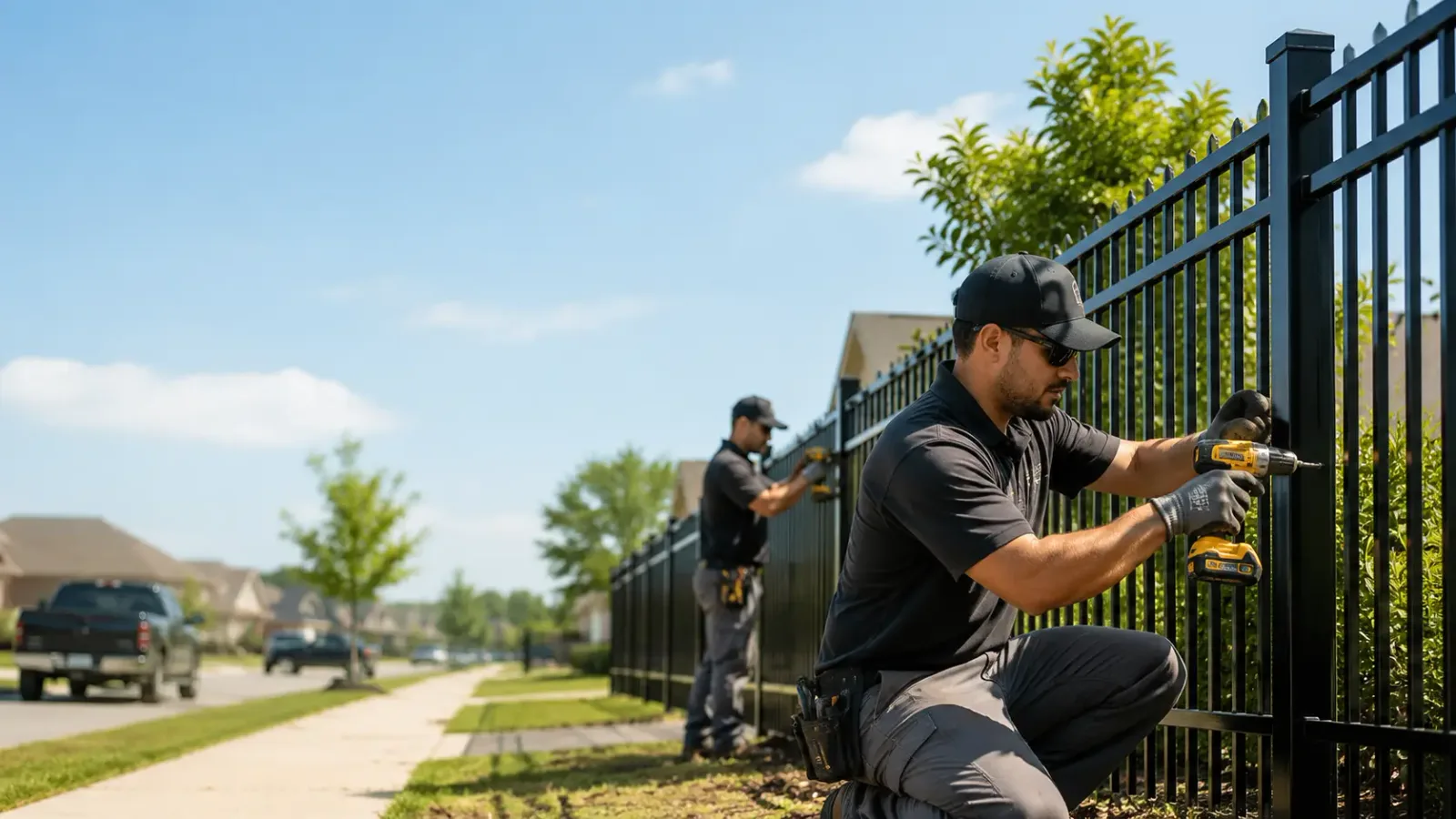 Metal Fence Installation in Painesville, OH